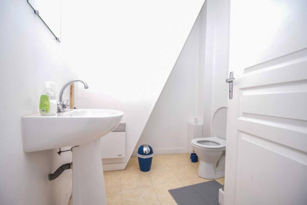 Studio 2 Pers Au Dernier Etage Vue Mer Cancale Exteriör bild